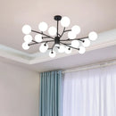 Axyaa Nordic LED Pendant Chandelier for Modern Luxury Home Decor