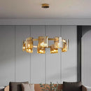 Axyaa Modern LED Pendant Light Chandeliers for Living Room Indoor Lighting