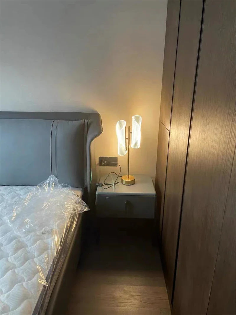 Axyaa Nordic LED Floor Lamp Minimalist Modern Design