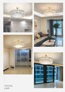 Axyaa Modern High-End Crystal Chandeliers for Indoor Lighting Decor