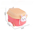 Axyaa Toy Organizer Box: Large Capacity, Multifunctional Plastic Storage for Child's Items