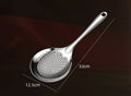 Axyaa Stainless Steel Kitchen Colander Strainer Spoon for Home and Hotel Cooking