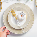 Axyaa Ceramic Internet Celebrity Plate Set for Home, Phnom Penh Tableware Steak - Nordic Style