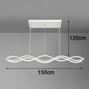 Axyaa Modern LED Pendant Chandeliers for Living and Dining Room Lighting