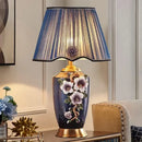 Axyaa Modern Ceramics Table Lamp LED Brass Desk Light - Luxury Home Decor