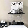 Axyaa 3 Tier Acrylic Countertop Storage Rack for Kitchen and Bathroom