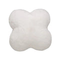 Axyaa Rabbit Hair Plush Pillow for Living Room Sofa and Car Cushion