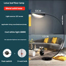 Axyaa Nordic LED Arc Corner Floor Lamp Remote Dimming Stand Light