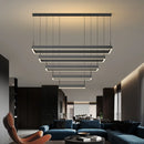 Axyaa Modern LED Chandelier Dining Room Pendant Lamps - Nordic Style Lighting Fixtures