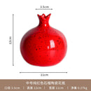Pomegranate Ceramic Vase by Axyaa - Artful Flower Arrangement Vessels