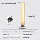 Axyaa Solid Wood Standing Floor Lamp - Minimalist Zen Style for Living Room