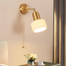 Axyaa Rotatable LED Ceramic Wall Lamp for Bathroom Mirror Living Dining Room