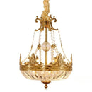 Axyaa French Chandelier Luxury Lighting Fixtures for Bedroom, Restaurant, and Villa