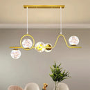 Axyaa LED Pendant Chandeliers for Modern Living and Dining Room Lighting