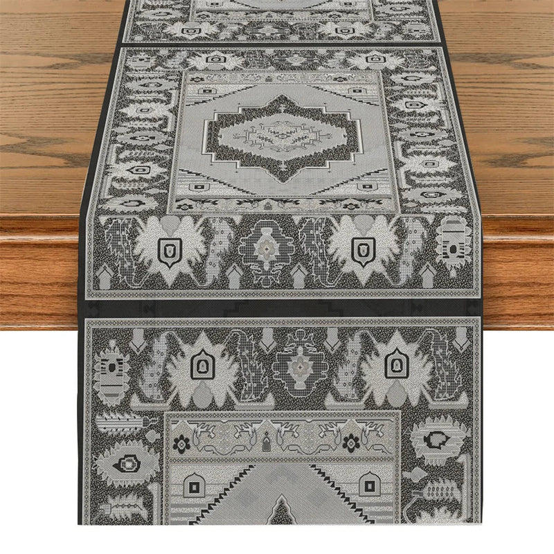 Axyaa Floral Table Flag Runner for Elegant Home Decor
