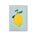 Axyaa Modern Abstract Fruit Canvas Prints for Living Room Home Decor