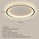 Axyaa LED Ceiling Lamp: Modern Ultrathin Light for Living Room, Bedroom, Study, Balcony