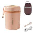 Axyaa Stainless Steel USB Electric Lunch Box Warmer Container - 600ml