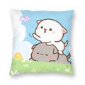 Axyaa Bedroom Living Room Couple Cute Cat Fishing Goma Federa Decor Set