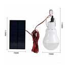 Axyaa Outdoor Solar Bulb with Hook - Waterproof Energy Saving Garden Path Light