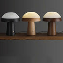 Axyaa Wood+Marble Table Lamps LED Book Lights for Indoor Decoration