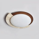 Axyaa LED Ceiling Light: Modern Japanese Wabi Sabi Home Decor for Warm, Personalized Spaces