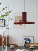 Axya Nordic UFO Red Saucer Pendant Light for Living Room and Dining Room