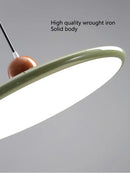 Axyaa Modern UFO Cream Chandelier: 2023 New Trend Table Lamp for Designer Restaurants