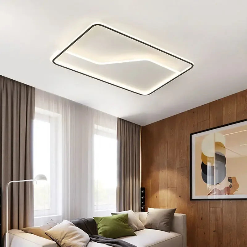 Axya Modern LED Ceiling Light for Living Room, Dining, Bedroom - Home Decor Chandelier