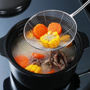 Axyaa Stainless Steel Mesh Colander Skimmer for Kitchen Strainer and Cooking