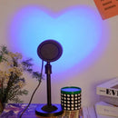 Axyaa Sunset Love Rainbow Projection LED Desk Lamp