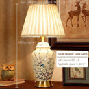 Axyaa Ceramic LED Table Lamp | Modern Luxury Desk Light for Home Living Room