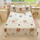 Axyaa Small Fresh Jet Cotton Sheet Single: Ideal for Student Dorms