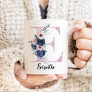 Axyaa Floral Water Cup - Personalized Tea & Coffee Mug - Creative Milk Tumbler