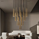 Axyaa Minimal Pendant Lights for Modern Spaces: Restaurants, Villas, Duplexes, LED Fixtures, Home Decor