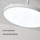 Axyaa Ultra-Thin Ceiling Fan Lights: Modern, Invisible Design for Home Decor