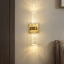 Axyaa Crystal Bedside Wall Lamp: Modern High-End Light Luxury for Living Room, Bedroom, Study