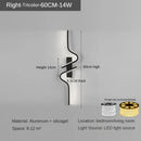 Axyaa Modern LED Wall Light for Bedroom and Living Room