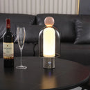 Axyaa Glass Mushroom Desk Lamp: Nordic Style USB Plug Table Light