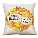 Harvest Pumpkin Truck Maple Leaf Pillow Case for Autumn Home Decor - Axyaa