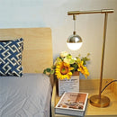 Axya Modern Golden Table Lamp for Home Office Decor