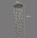 Axyaa Modern Stairway and Living Room Chandeliers: Indoor Lighting Fixtures