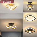 Axyaa LED Ceiling Light: Modern Nordic Style for Home, Balcony, Corridor, and Porch