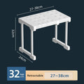 Axyaa Adjustable Closet Storage Organizer Shelf Stackable Rack