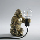 Axya Mini Gorilla Table Lamp: Fun Monkey Desk Light for Bedrooms, Kids' Rooms & Gifts