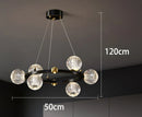 Axyaa Modern LED Pendant Chandeliers for Living Room Staircase Lighting