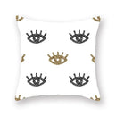 Axyaa Geometric Print Peach Skin Pillowcase for Car, Office, Sofa - Wholesale