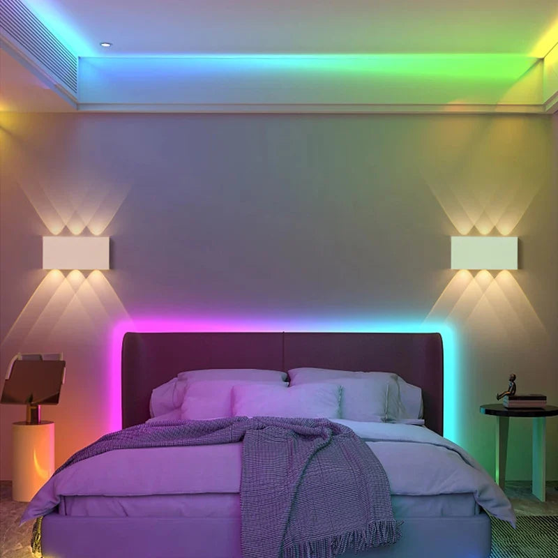 Axyaa RGB Wall Lamp 6W Magnetic Installation Indoor Hotel Bedside Light