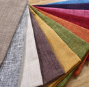 Axyaa Solid Color Linen Throw Pillow Cover - Modern Home Decor Pillowcase