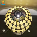 Axyaa Glass Desk Lamp: European Minimalist Style, Antique Decorative Metal Holder